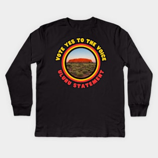 Vote Yes To The Voice Kids Long Sleeve T-Shirt